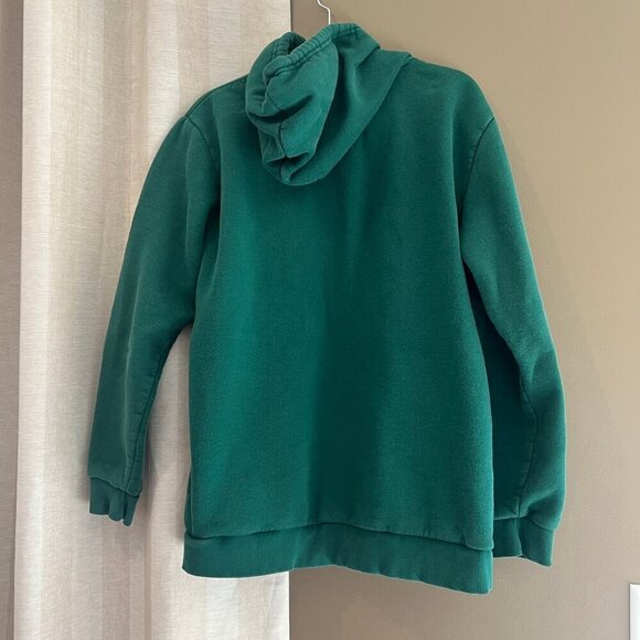 Adidas Original Essential Hoodie in forest green, Size Large - Picture 4 of 8